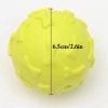 Rubber Squeaky Dog Ball Creative Funny Dog Bite Ball Pet Chew Ball Toy Bite Resistant Ball Pet Chew Squeaky Toy