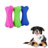 Pet TPR Rubber Toy Footprint Biscuit Dog Toy Dog Training Toy Solid Candy Color Molar Resistant Bite Cleaning Teeth