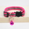 Pet Collar For Dog & Cat; Reflective Cat Collar With Bell; Dog Collar With Cartoon Cat Head