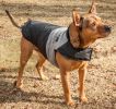 Touchdog Lightening-Shield Waterproof 2-in-1 Convertible Dog Jacket w/ Blackshark technology