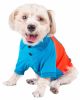 Pet Life Active 'Barko Pawlo' Relax-Stretch Wick-Proof Performance Dog Polo T-Shirt