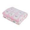 Soft and Fluffy High Quality Pet Blanket Cute Cartoon Pattern Pet Mat Warm and Comfortable Blanket for Cat and Dogs Pet Supplies