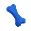 Pet TPR Rubber Toy Footprint Biscuit Dog Toy Dog Training Toy Solid Candy Color Molar Resistant Bite Cleaning Teeth