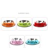 Pet Feeding Bowls Stainless Steel Non-slip Dog Bowl Durable Anti-fall Cat Puppy Feeder For Dogs Teddy Golden Retriever