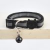 Pet Collar For Dog & Cat; Reflective Cat Collar With Bell; Dog Collar With Cartoon Cat Head