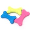 Pet TPR Rubber Toy Footprint Biscuit Dog Toy Dog Training Toy Solid Candy Color Molar Resistant Bite Cleaning Teeth