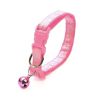 New Cute Bell Collar For Cats Dog Collar Teddy Bomei Dog Cartoon Funny Footprint Collars Leads Cat Accessories Animal Goods