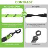 Pet Leash Reflective Strong Dog Leash 1.5M Long with Comfortable Padded Handle Heavy Duty Training Durable Nylon Rope Leashes